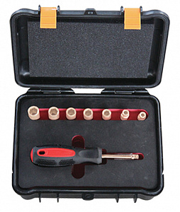 GARWIN INDUSTRIAL GSS-ST08 Набор головок искробезопасных 1/4” 8пр.