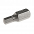 Бита HEX H6х30мм 10мм 6-ти гранная S2 JTC-4004