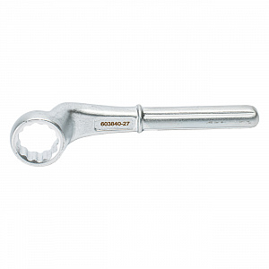 GARWIN PRO 603840-27 Ключ накидной, односторонний, 75°, усиленный, 27 мм
