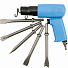 GARWIN INDUSTRIAL 804030-57-4000R Молоток пневматический с 5-ю зубилами 185 мм Энерг. уд. 7,2 Дж, ROUND (0.401"/10,2 мм)-4004