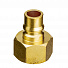 GARWIN PRO 808211-1 Пневморазъём высокой пропускной способности "папа" - внутренняя резьба 1", латунь-4004