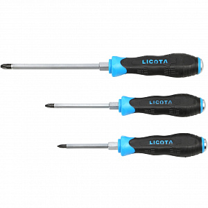 Licota ACK-384107 Набор отверток с цельнометаллическим жалом, 6 пр., в ложементе