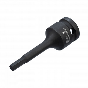 GARWIN INDUSTRIAL 626600-6 Головка торцевая, 1/2", HEX наружный, H6, ударный, удлиненный