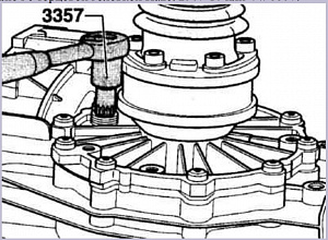Licota ATF-5213 Головка для масляной пробки VW-Audi с трансмиссией ZF, М16x55 мм