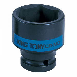 Головка торцевая ударная шестигранная 1", 63 мм KING TONY 853563M