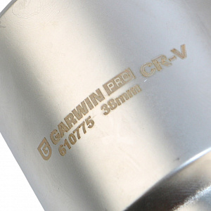 GARWIN PRO 610775-38 Головка, 1", 38 мм, торцевая, 12-гранная