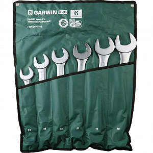 GARWIN PRO GR-ECK006 Набор ключей комбинированных 6 предметов 33-50 мм