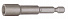 Licota BNM65006 Головка, 1/4", 6 мм, торцевая, 6-гранная, с шестигранным хвостовиком-4004