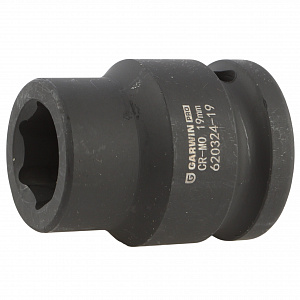 GARWIN PRO 620324-19 Головка, 3/4", 19 мм, торцевая, 6-гранная, ударная
