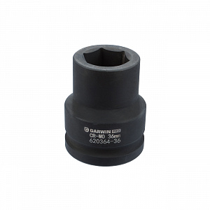GARWIN PRO 620364-36 Головка, 1-1/2", 36 мм, торцевая, 6-гранная, ударная