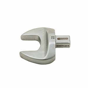 GARWIN INDUSTRIAL 505570-22-9 Насадка для динамометрического ключа рожковая 22 мм, с посадочным квадратом 9х12