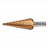 GARWIN INDUSTRIAL 102550-4-20-9 Сверло ступенчатое 4,0-20,0 мм, 9 ступеней, HSS, TiN-4004