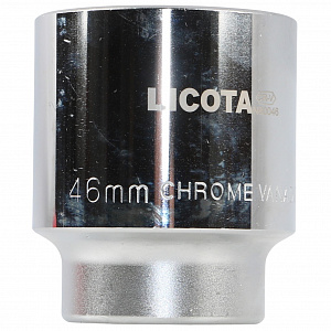 Licota N80046 Головка, 1", 46 мм, торцевая, 6-гранная