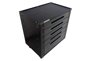 Инструментальная тележка Great Wolf 6 ящиков, колеса с тормозом, серая GWT-G5