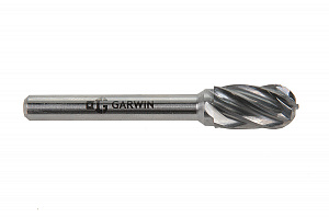 GARWIN INDUSTRIAL 900561-10*20*64 Борфреза цилиндрическая с закругленным концом 10x20x64 мм, VHM, AL, форма C (серия 900561)