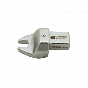 GARWIN INDUSTRIAL 505570-6-9 Насадка для динамометрического ключа рожковая 6 мм, с посадочным квадратом 9х12