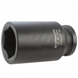 GARWIN PRO 620336-36 Головка, 3/4", 36 мм, торцевая, 6-гранная, ударная, глубокая