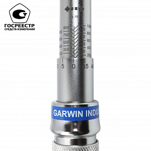 GARWIN INDUSTRIAL 501519-200-1000-1 Динамометрический ключ двухсторонний 1 " 200-1000 Нм