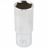 GARWIN PRO 610715-24 Головка, 1/2", 24 мм, торцевая, 6-гранная, глубокая-4004
