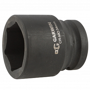 GARWIN PRO 620324-34 Головка, 3/4", 34 мм, торцевая, 6-гранная, ударная