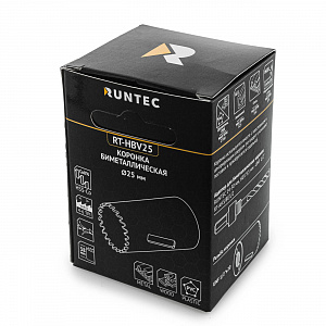 RUNTEC RT-HBV25 Коронка биметаллическая 25 мм RUNTEC BiM HSS-Co8, 4-6 TPI