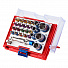 Набор вставок (бит) 1/4", PH, PZ, Hex, Torx, Slotted, 28 предметов МАСТАК 058-10028C-4004
