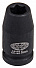 Licota ASA-21001 Набор ударных головок 1/4" 10 пр., 5-14 мм, на линейке-4004