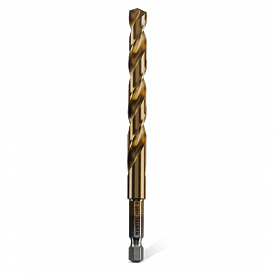 RUNTEC RT-DS9 Сверло по металлу Runtec HSS-TiN 9 x 125мм HEX 1/4"