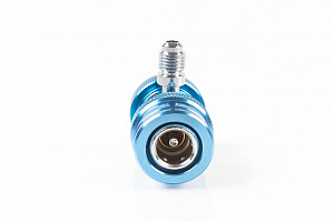 Licota ATL-9007 Адаптер синий 1/4" для двухвентильного манометрического коллектора