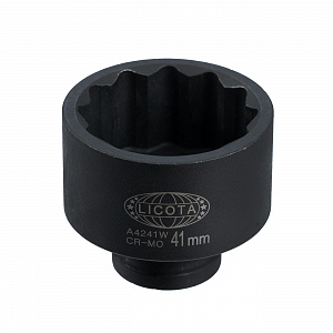 Licota A4241W Головка, 1/2", 41 мм, торцевая, 12-гранная, ударная