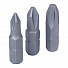Набор вставок (бит) 1/4", крестовые, №1, №2, №3, 3 предмета KING TONY 1003PQ-4004