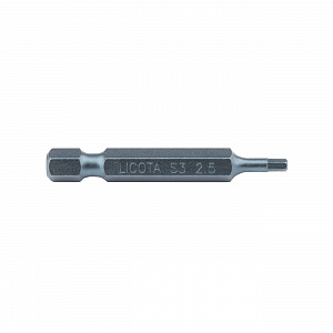 Licota S3HE105025 Бита, с шестигранным хвостовиком, 1/4", H2.5, 50 мм, усиленная, 1 шт