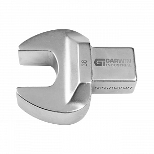GARWIN INDUSTRIAL 505570-36-27 Насадка для динамометрического ключа рожковая 36 мм с посадочным квадратом 27*36