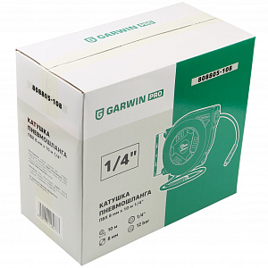 GARWIN PRO 808805-108 Шланг пневматический профессиональный на катушке (10 м; 8х12 мм; ПВХ)