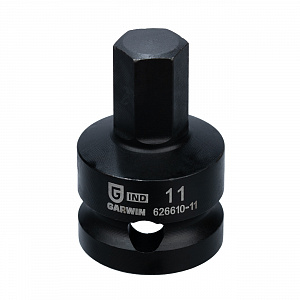 GARWIN INDUSTRIAL 626610-11 Головка торцевая, 1/2", HEX наружный, H11, ударный