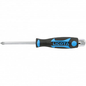 Licota ASD-650751 Отвертка усиленная цельнометаллическая PH1, 75 мм