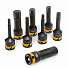 RUNTEC RT-IS1E51F Набор ударных головок с аксессуарами RUNTEC 1/2", 8-32 мм, CrMo в ложементе EVA, 51 предмет-4004