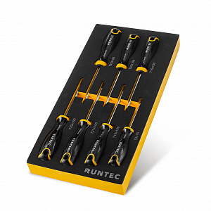 RUNTEC RT-SD1TE7 Набор отверток RUNTEC S2 TORX в ложементе EVA, 7 предметов