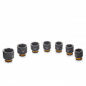 RUNTEC RT-IS2B16 Набор ударных головок RUNTEC 3/4", 17-50 мм, CrMo, 16 предметов