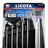 Licota ACK-274011 Набор ключей E-профиль E6 - E24 в ложементе, 6 пр.-4004
