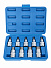 Набор головок 1/2″ со вставкой шестигранной, длина 55 мм, 9 пр. VR50193-4004
