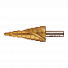 GARWIN INDUSTRIAL 102570-4-20-9 Сверло ступенчатое 4,0-20,0 мм, 9 ступеней, HSS, TiN, со спиральной канавкой-4004