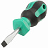GARWIN PRO 634045-SL6,5*38 Отвертка профессиональная короткая SL6.5, 38 мм-4004
