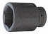 Licota A6038L Головка, 3/4", 38 мм, торцевая, 6-гранная, ударная, глубокая-4004