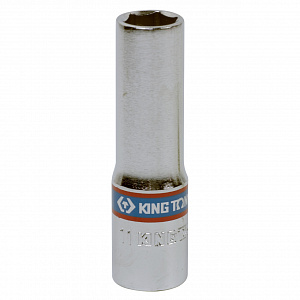 Головка торцевая глубокая шестигранная 3/8", 11 мм KING TONY 323511M