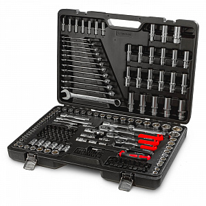 RUNTEC RT-HT216T Набор ручных инструментов RUNTEC TECHNIC 216 предметов 1/2", 3/8", 1/4"