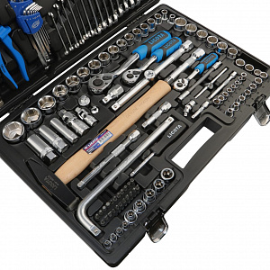 Licota ALK-8022F Набор инструмента 1/4", 3/8", 1/2", 131 предмет