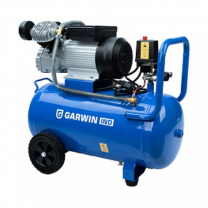 GARWIN INDUSTRIAL 840210-356-50 Компрессор поршневой 356 л/мин, 10 бар, ресивер 50 л, 3 л.с., 2850 об/мин