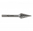 GARWIN INDUSTRIAL 900685-12*25*69 Борфреза коническая с заостренным концом 12x25x69 мм, VHM, DC, форма M (серия 900685)-4004