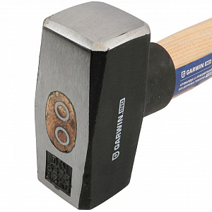 GARWIN INDUSTRIAL GHT-SW01500 Кувалда Garwin INDUSTRIAL с рукояткой из дерева гикори, 1500 г